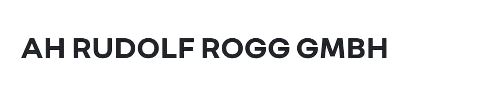 AH Rudolf Rogg GmbH